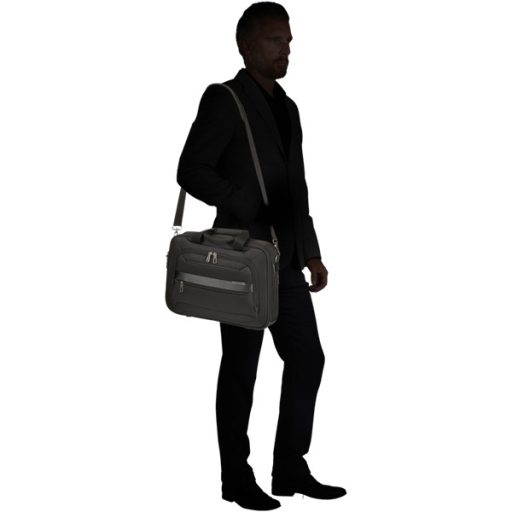 SAMSONITE Aktatáska 123669-1041, LAPT.BAILHANDLE 14.1" BLACK - VECTURA EVO