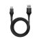 MAXELL adatkábel, Jelleez, USB-C, fekete