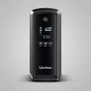 CYBERPOWER UPS, gaming, CP900EPFCLCD (6 aljzat) 900VA 540W, 230V szünetmentes tápegység +2 USB LINE-INTERAKTÍV, AVR