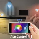 HAMA 176546, OKOS MENNYEZETI LÁMPA, NÉGYZETES FORMA, 27CM