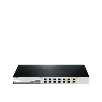   D-LINK Switch 10xGigabit SFP+ 2x10Gigabit kombó SFP+ Menedzselhető, DXS-1210-12SC/E
