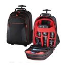 HAMA 139854, FOTÓS HÁTIZSÁK "MIAMI 200 III" TROLLEY, FEKETE