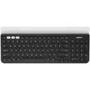 LOGITECH Billentyűzet - K780 Többeszközös Vezeték Nélküli Fehér, US