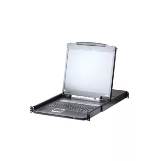 ATEN KVM Konzol LCD 19" + Switch IP 8PC CL5708IN