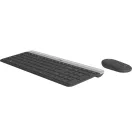 LOGITECH Billentyűzet + egér - MK470 Slim Vezeték Nélküli Combo, US