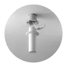 UBiQUiTi Wireless Access Point DualBand 1x1000Mbps, 1,733Gbps, Falra rögzíthető, kültéri, vízálló - UAP-FLEXHD