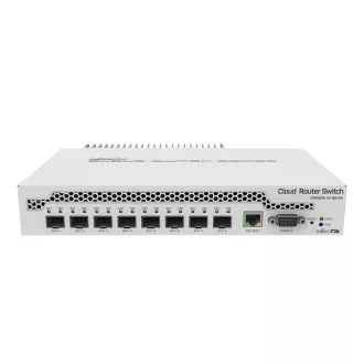   MIKROTIK Cloud Router Switch 1x1000Mbps + 8x10gbps SFP+, Fémházas, Rackes - CRS309-1G-8S+IN