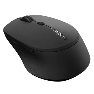   RAPOO 184341, MULTIMODE "M300" BLUETOOTH + 2,4GHZ OPTIKAI EGÉR, SÖTÉTSZÜRKE