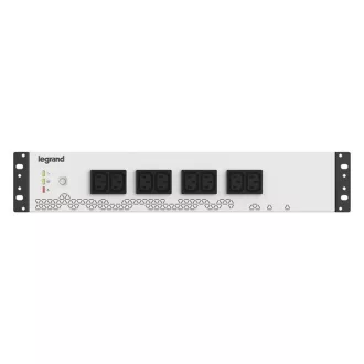   LEGRAND 19" szünetmentes elosztósor KEOR PDU 800 VA 480 W BEM: C14 aljzat + C13 kábel KIM: 8xC13 USB-B kommunikációs