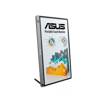   ASUS MB16AMT ZenScreen hordozható touch monitor 15.6" IPS 1920x1080, micro HDMI, USB-C, hangszóró