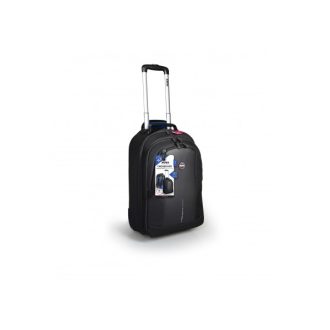   PORT DESIGNS Gurulós Notebook hátizsák 170231, CHICAGO EVO Laptop BACKPACK & TROLLEY 15.6", Fekete