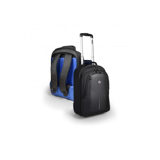 PORT DESIGNS Gurulós Notebook hátizsák 170231, CHICAGO EVO Laptop BACKPACK & TROLLEY 15.6", Fekete