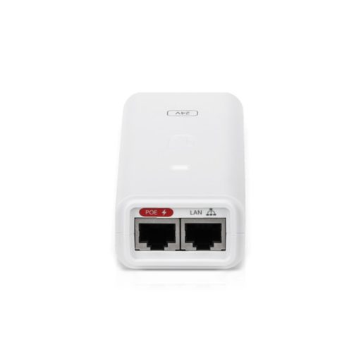 UBiQUiTi POE Adapter 2x1000Mbps, 24VDC @ 0.5A - POE-24-12W-5P (5db/csomag)