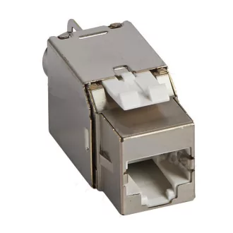   LEGRAND RJ45 Keystone port Cat5e árnyékolt (STP) C110 csatlakozós 180° 100MHz 1Gigabit