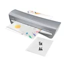 LEITZ  Laminálógép, A4, 80-125 mikron, "iLam Home Office", szürke