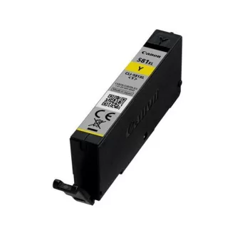   CANON Tintapatron CLI-581YXL Pixma TS7550, 8150, 9150 nyomtatókhoz, sárga, 8,3ml