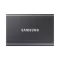 SAMSUNG Hordozható SSD T7 USB 3.2 2TB (Szürke)