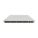MIKROTIK Cloud Router Switch 48x1000Mbps + 1x100mbps, 4x10Gbps SFP+ (2xQSFP+), Rackes - CRS354-48P-4S+2Q+RM