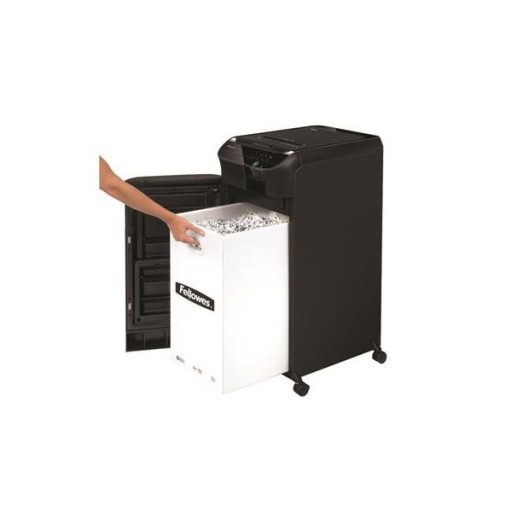 FELLOWES Iratmegsemmisítő, mikrokonfetti, 600 lap, "AutoMax 600M", fekete