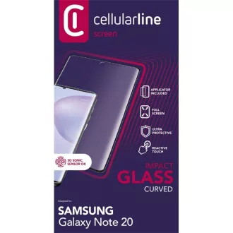   Cellularline Képernyővédő fólia, ANTISHOCK TEMPERED GLASS GALAXY NOTE 20