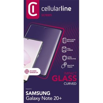   Cellularline Képernyővédő fólia Samsung Galaxy Note 20 Ultra, üvegfólia