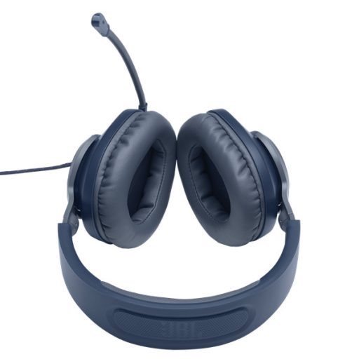 JBL Quantum 100 (Vezetékes, gaming fejhallgató mikrofonnal), Kék