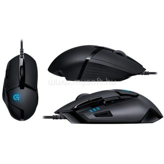   LOGITECH Egér - G402 Hyperion Fury Vezetékes Gaming , Fekete