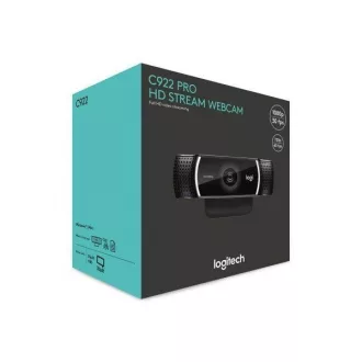LOGITECH Webkamera - C922 HD 1080p Mikrofonos