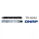 QNAP NAS 4 fiókos RAID bővítőegység, NAS-hoz és PC-hez, 1xUSB3.2 (Type-C), Rackes - TR-004U