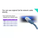 QNAP Switch 5x2500Mbps, Nem Menedzselhető, Asztali - QSW-1105-5T