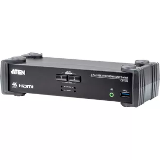 ATEN KVMP Switch USB 3.0, 4K HDMI, Dual Di splay, 2 port