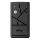 NJOY Szünetmentes 800VA - Keen 800 (2 Schuko, line-interaktív, fekete)