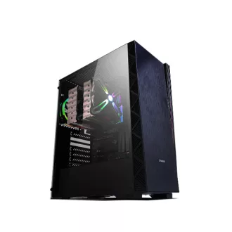 ZALMAN Ház Midi ATX Z3 NEO Tápegység nélkül, Fekete