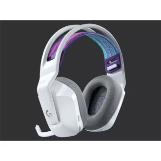   LOGITECH Fejhallgató 2.0 - G733 Lightspeed RGB Gaming Vezeték Nélküli, Fehér