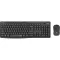 LOGITECH Billentyűzet + egér - MK295 Silent Vezeték Nélküli Combo Grafitszürke, HUN