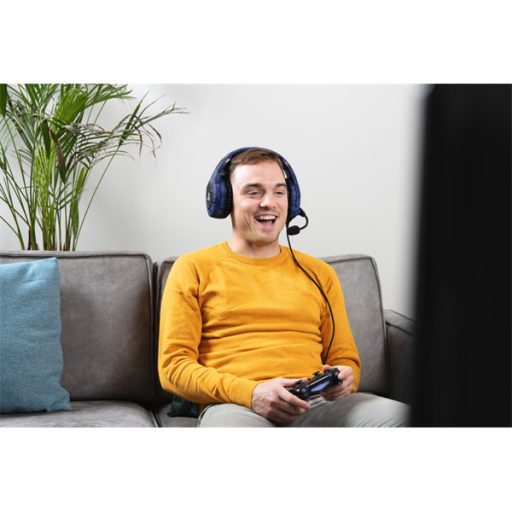 TRUST Gaming mikrofonos fejhallgató PS4™-hez 23532 (GXT 488 Forze-B PS4 Gaming Headset PlayStation® - blue)