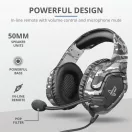 TRUST Mikrofonos fejhallgató PS4™-hez 23531 (GXT 488 Forze PS4 Gaming Headset PlayStation® - grey)