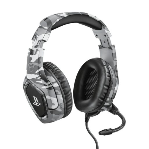 TRUST Mikrofonos fejhallgató PS4™-hez 23531 (GXT 488 Forze PS4 Gaming Headset PlayStation® - grey)