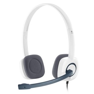   LOGITECH Fejhallgató 2.0 - H150 Vezetékes Mikrofonos, Fehér
