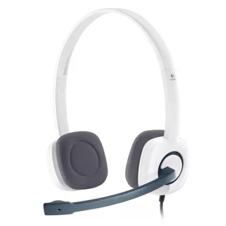   LOGITECH Fejhallgató 2.0 - H150 Vezetékes Mikrofonos, Fehér