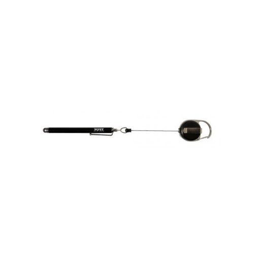 PORT DESIGNS Stylus pen érintőceruza, feltekerhető kábel, 65 cm, fekete