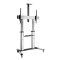 TECHLY ICA-TR24 gurulós teleszkópos padlóállvány, 60-100" LED/LCD kijelzőhöz