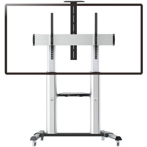 TECHLY ICA-TR24 gurulós teleszkópos padlóállvány, 60-100" LED/LCD kijelzőhöz