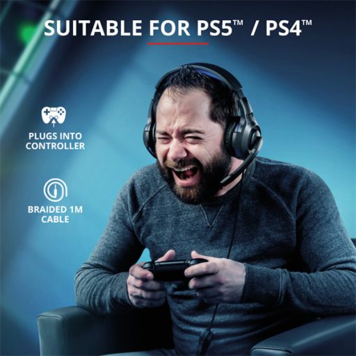 TRUST Gaming fejhallgató 23250 (GXT 307B Ravu Gaming Headset for PS4/ PS5)