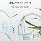 TRUST Fejhallgató 23610 (Fyber Headphones - light denim)