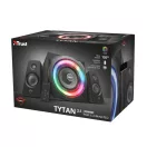 TRUST RGB-megvilágítású 2.1 hangszórókészlet 22944 (GXT 629 Tytan RGB Illuminated 2.1 Speaker Set)