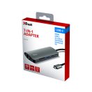 TRUST Hétfunkciós USB-C többportos adapter 23775 (Dalyx 7-in-1 USB-C Multiport Adapter)