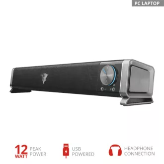   TRUST Hangszórópanel asztali számítógéphez és televízióhoz 22209 (GXT 618 Asto Sound Bar PC Speaker)