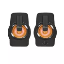 TRUST RGB LED-megvilágítású 2.0 hangszórókészlet 22948 (Gemi RGB 2.0 Speaker Set - black)