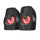 TRUST RGB LED-megvilágítású 2.0 hangszórókészlet 22948 (Gemi RGB 2.0 Speaker Set - black)